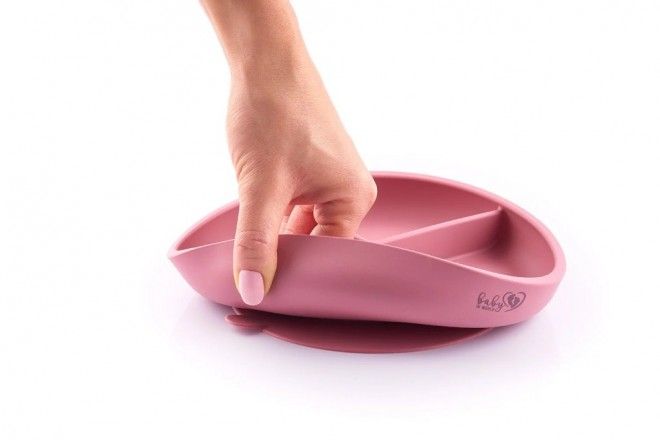 Talerz silikonowy z podziałką Sage