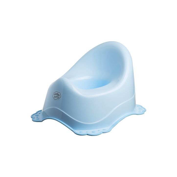 Maltex Nocnik z pozytywką Zebra jasny niebieski/niebieski