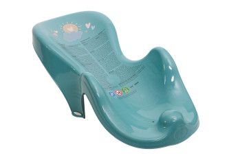 Fotelik do kąpieli antypoślizgowy Meteo turkusowy