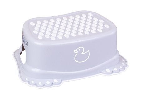 Podnóżek Kaczka antypoślizgowy j.szary