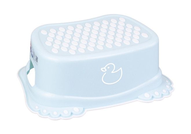 Podnóżek Kaczka antypoślizgowy j.niebieski