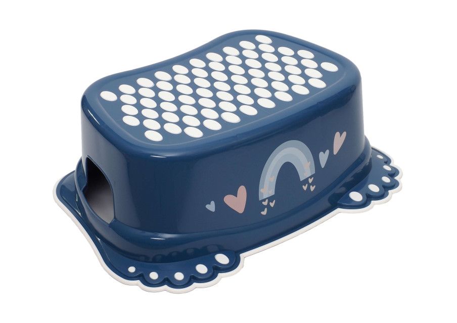 Podnóżek antypoślizgowy Meteo granatowy