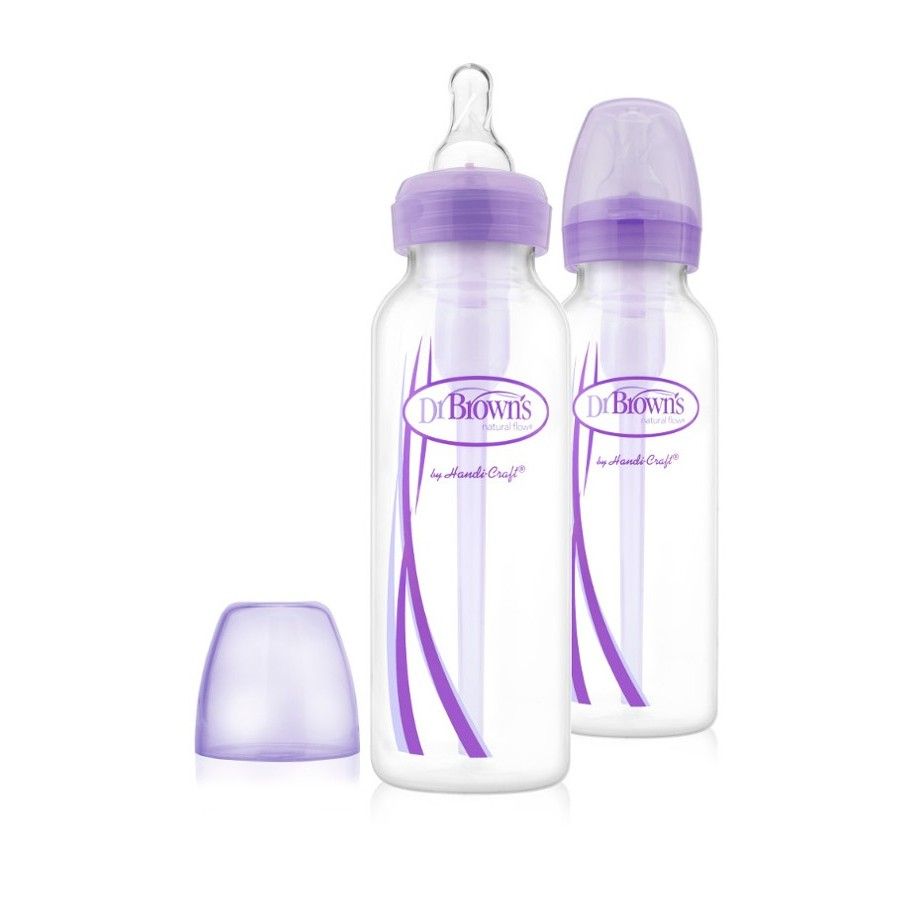 Dr.Browns Butelka standard 250ml Options 2-pak fioletowy