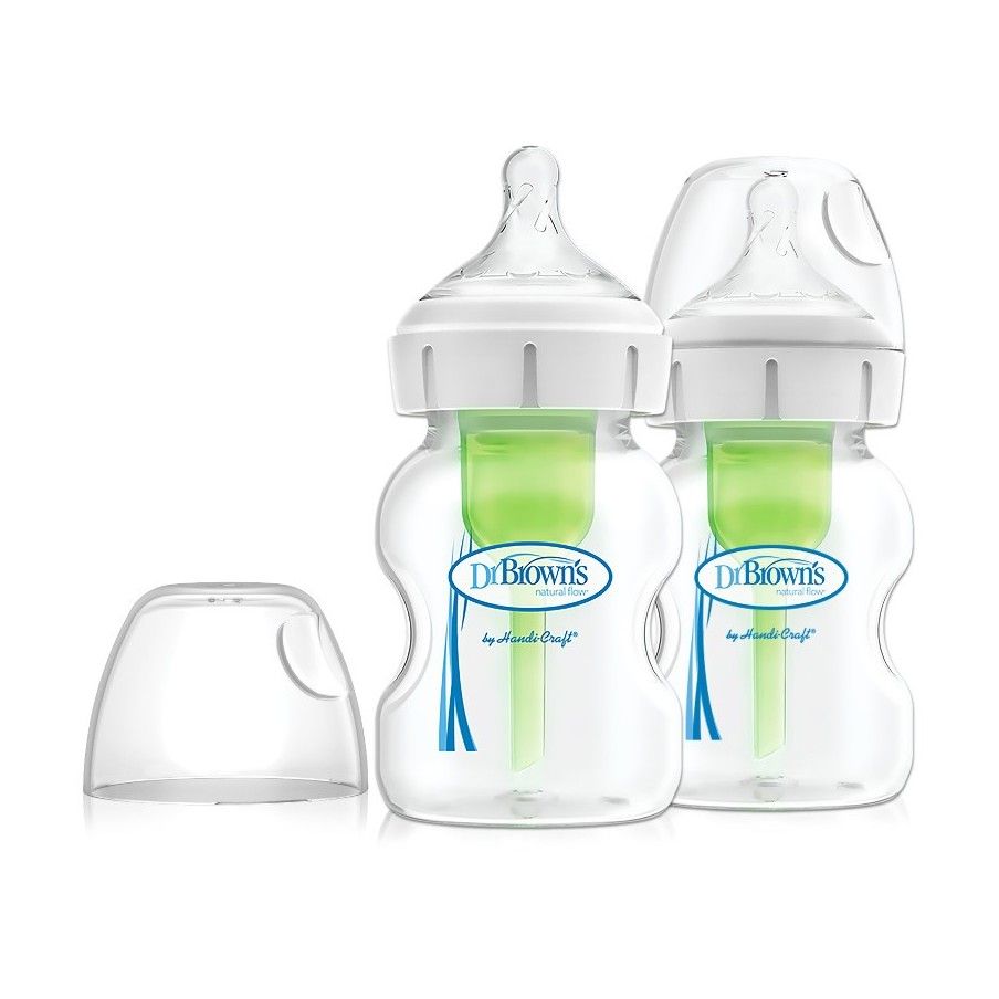 Dr. Brown's Butelka szeroka szyjka 150ml PP Options+ 2-pak