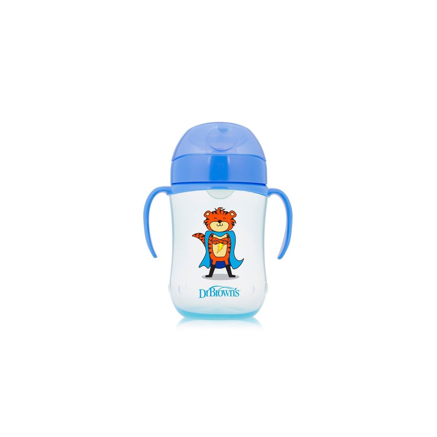 Dr. Brown's Kubek z miękkim ustnikiem 270ml z uchwytem