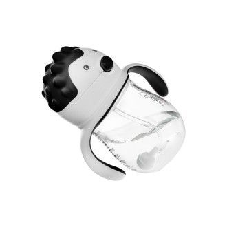 Akuku Bidon ze słomką z odważnikiem Szary