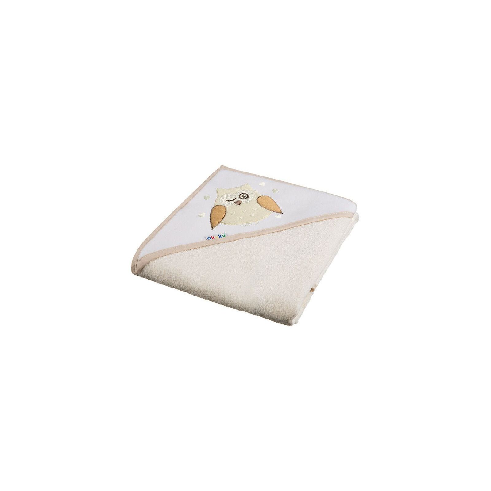 Okrycie kąpielowe 80x80 cm bawełna ecru