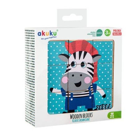 Klocki drewniane elementów