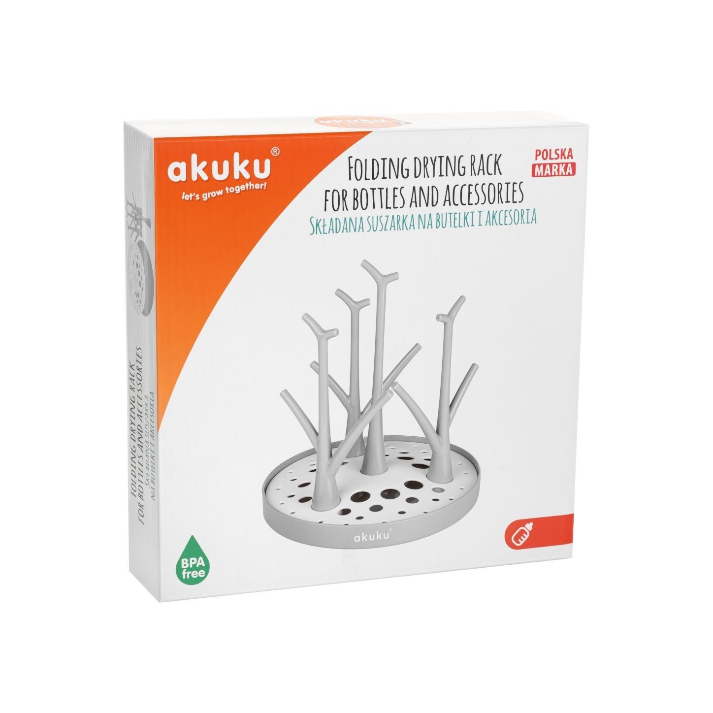 Akuku Suszarka na butelki i akcesoria Drzewko