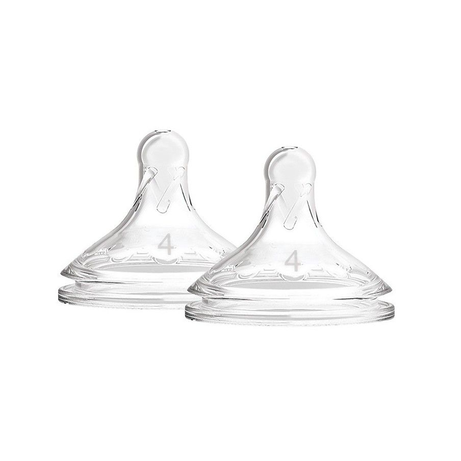 Dr. Brown's Smoczek szeroka szyjka poziom 4 do butelki OPTIONS+ 2-pak