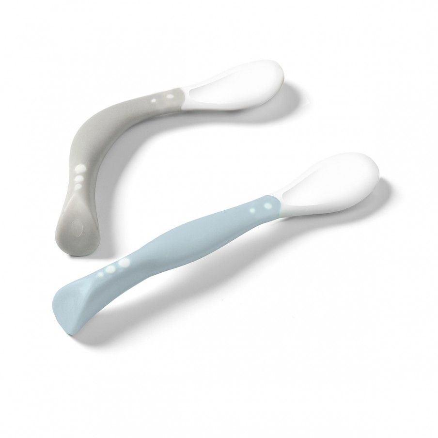 BabyOno Łyżeczki plastyczne dla niemowląt 2szt.