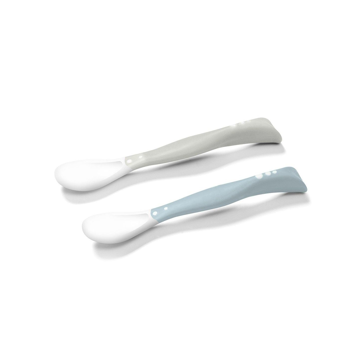 BabyOno Łyżeczki plastyczne dla niemowląt 2szt.
