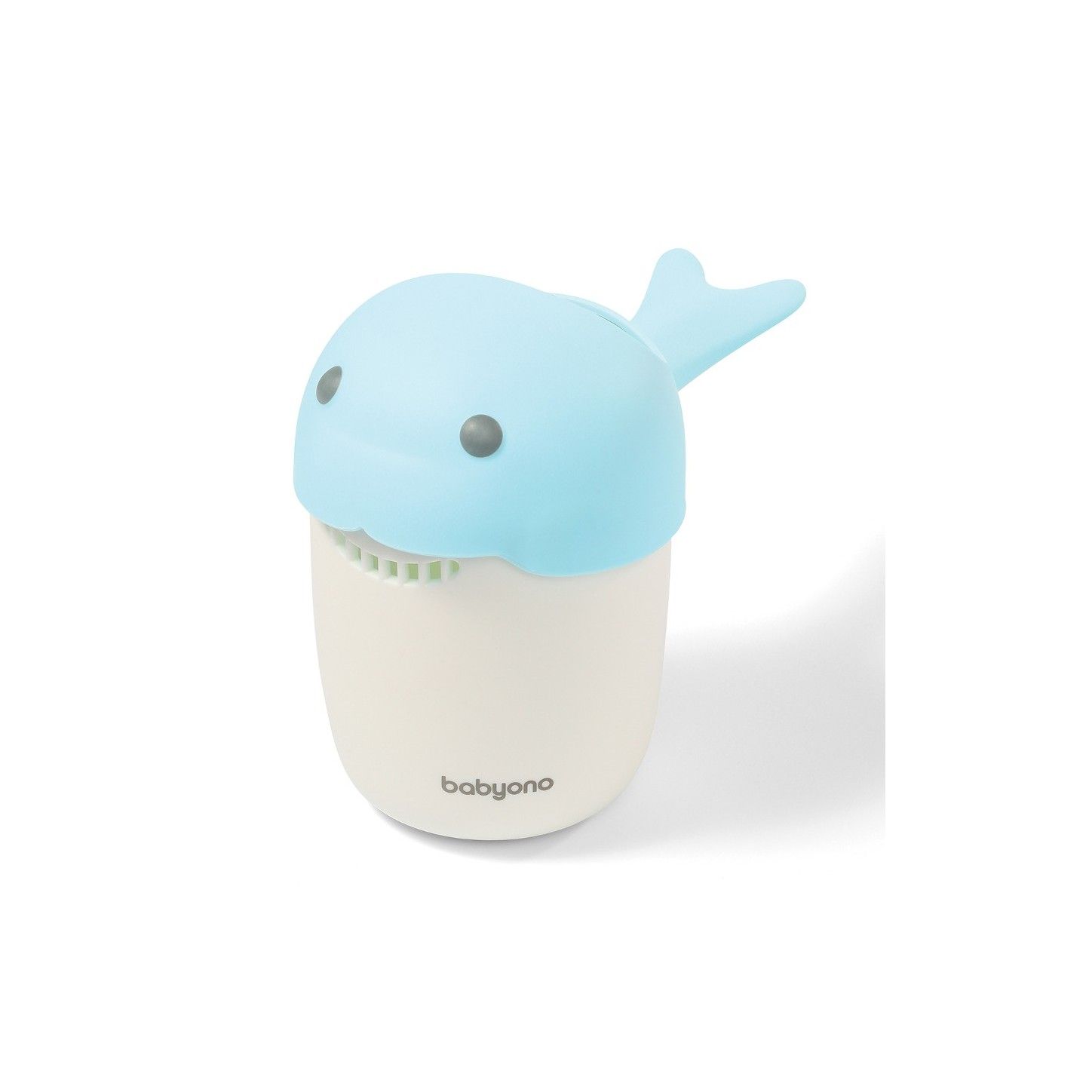 BabyOno Kubek do mycia głowy Whale niebieski Take Care