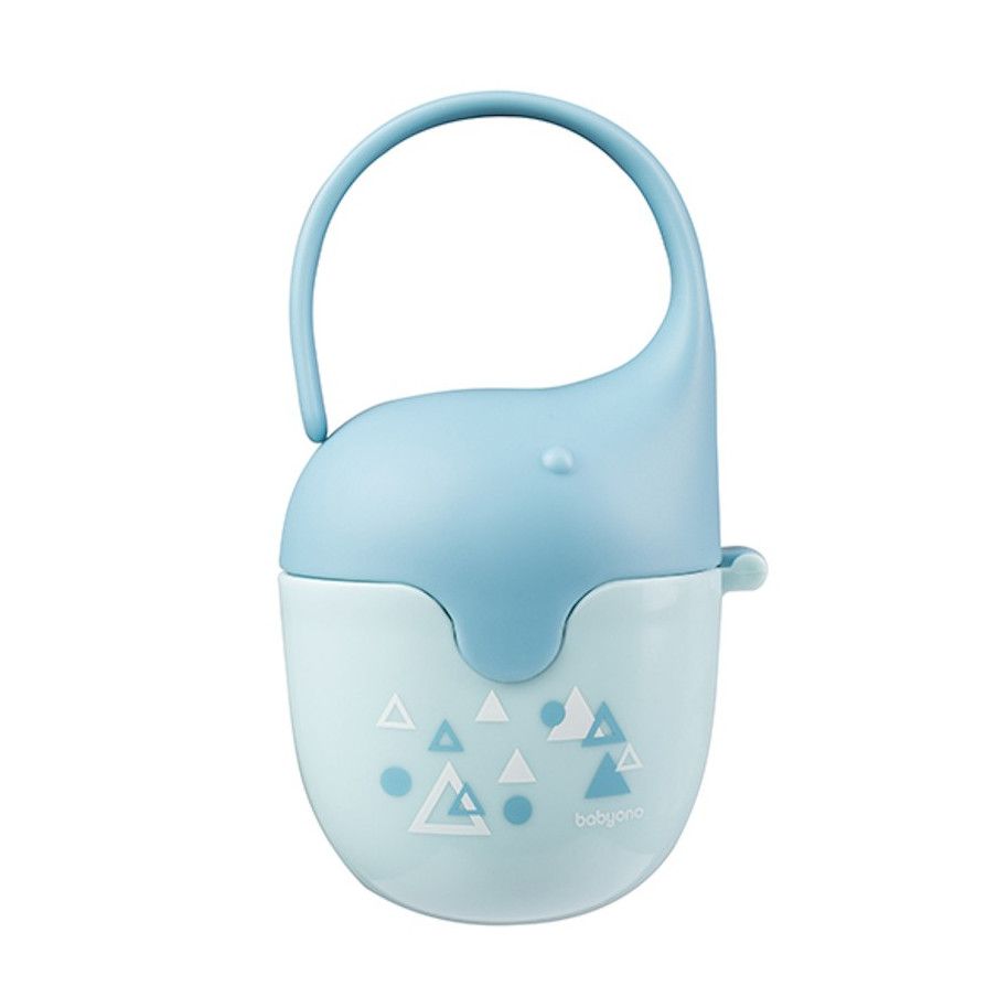 Pojemnik na smoczek Słonik niebieski Take Care