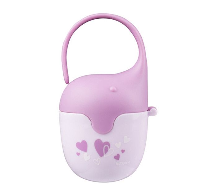 Pojemnik na smoczek Słonik fioletowy Take Care