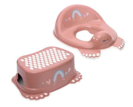 Tega Antypoślizgowy zestaw toaletowy nakładka sedesowa oraz podest