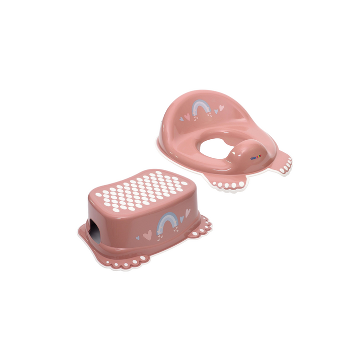 Tega Antypoślizgowy zestaw toaletowy nakładka sedesowa oraz podest