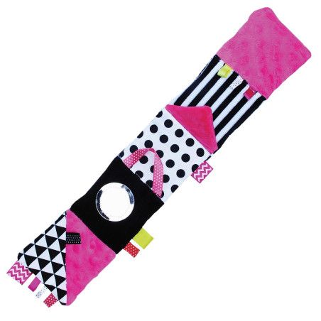 Książeczka sensoryczna różowa