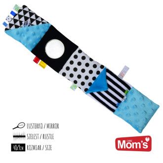 Książeczka sensoryczna niebieska