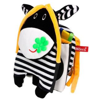 Książeczka sensoryczna do łóżeczka Króweczka