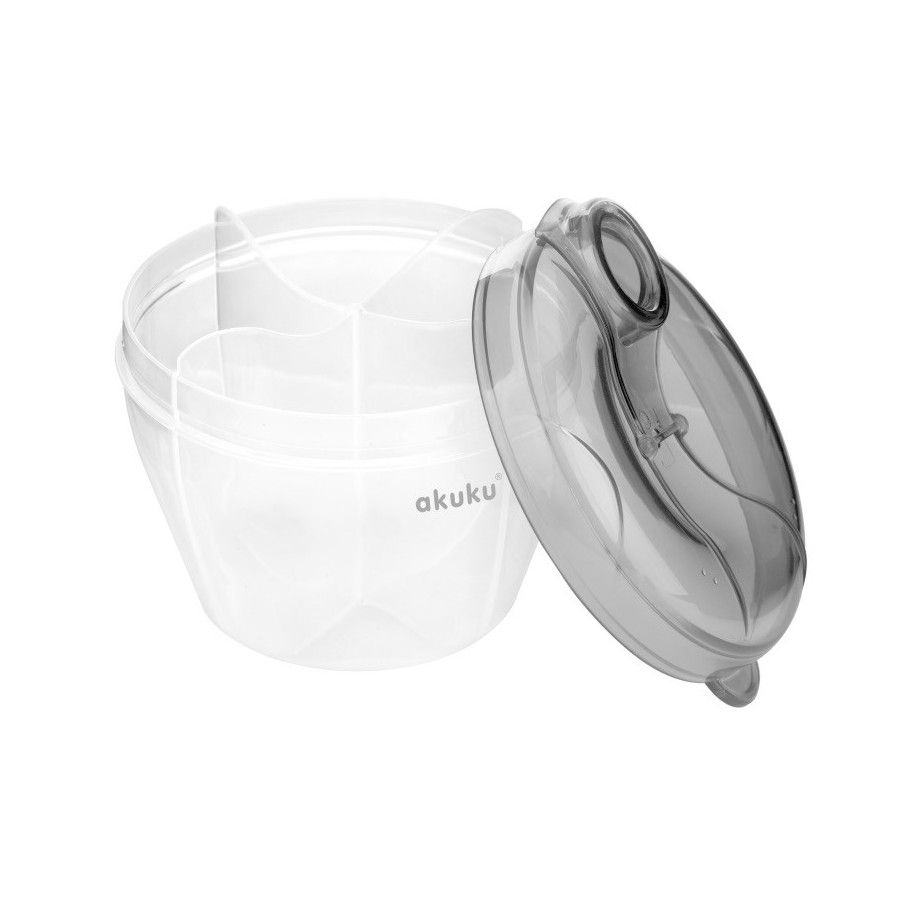 Akuku Pojemnik na mleko w proszku grey