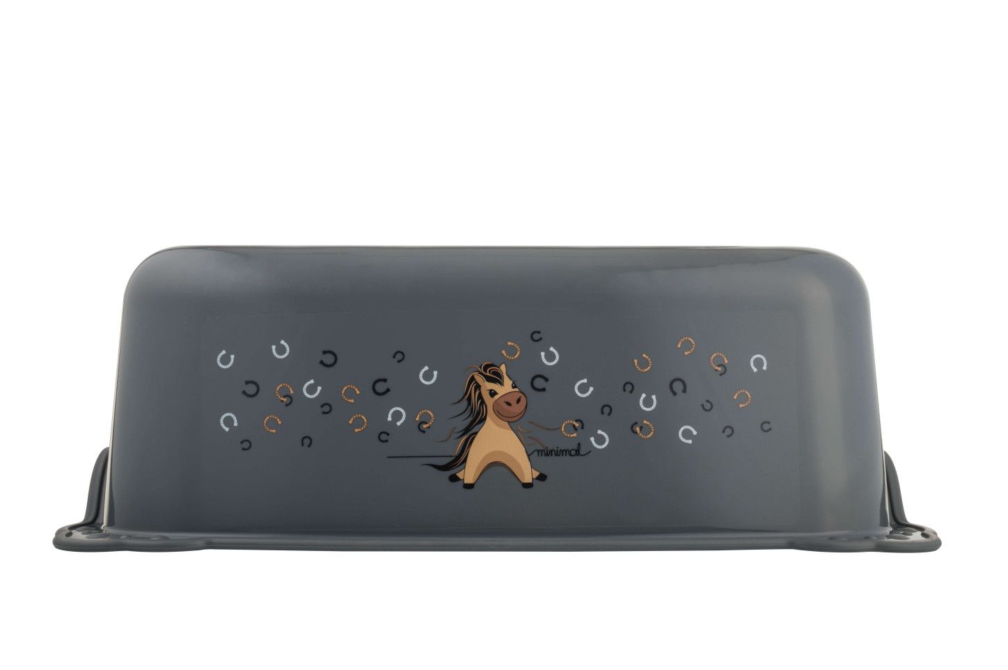 Maltex Podnóżek Konik stalowy szary