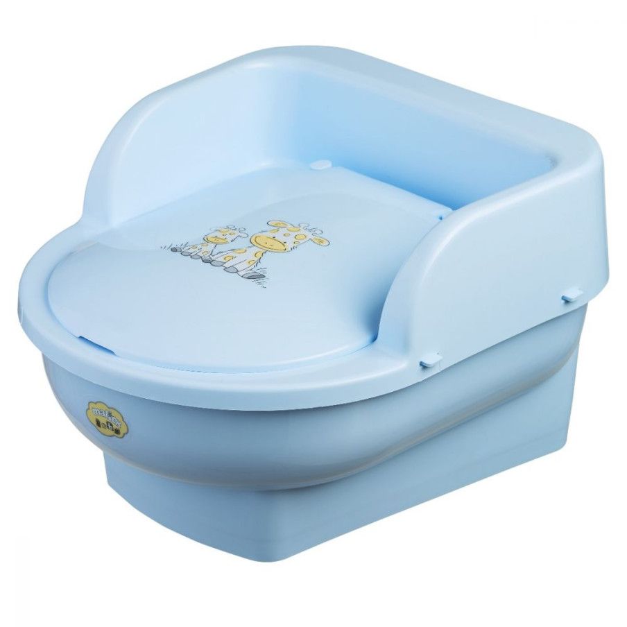 Maltex Nocnik Tron Żyrafka Niebieski