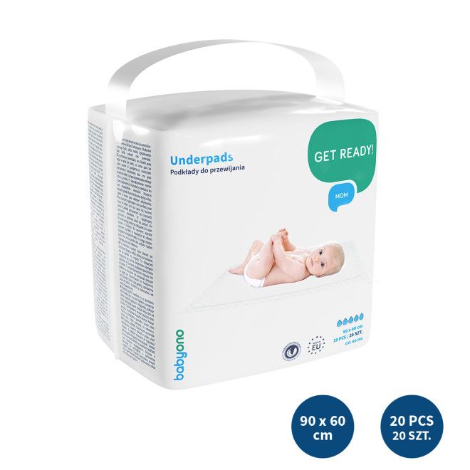 Podkłady do przewijania 90x60 20szt.