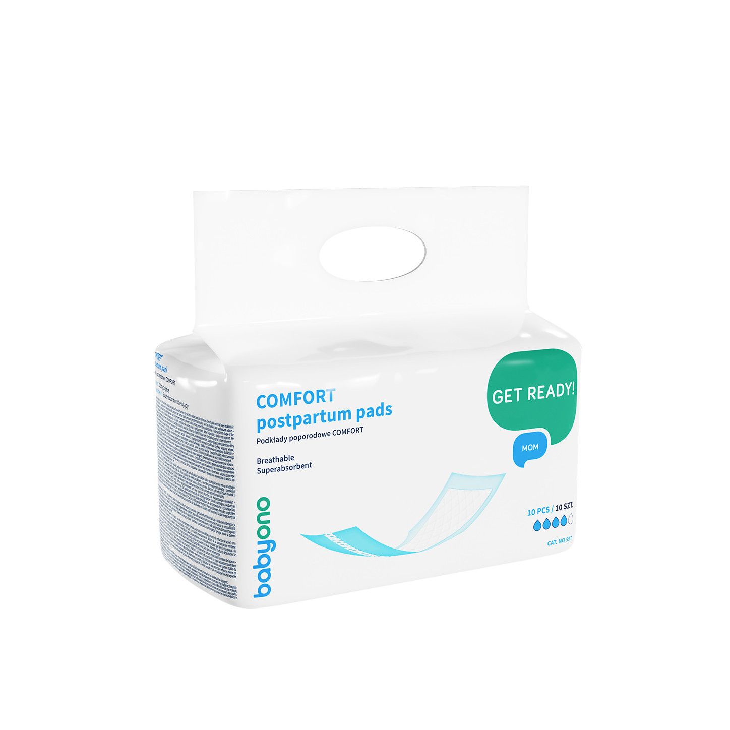 BabyOno Podkłady poporodowe Comfort