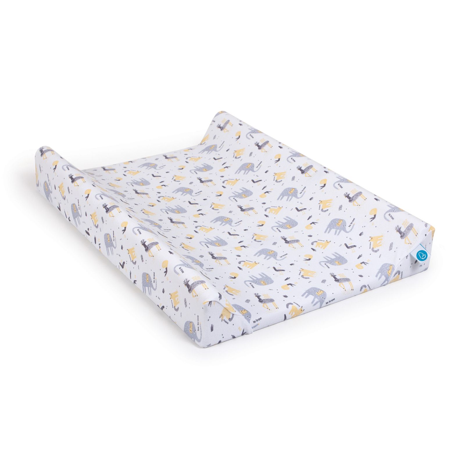 Pokrowiec na przewijak 50x70-80 2szt. Dark grey + Elephant