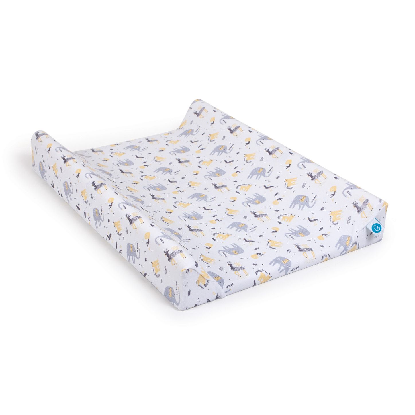 CEBA Pokrowiec na przewijak 50x70-80 2szt. Dark grey + Elephant