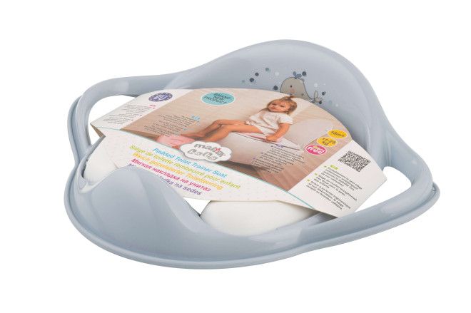 Maltex Miękka nakładka Wieloryb Satynowy błękit