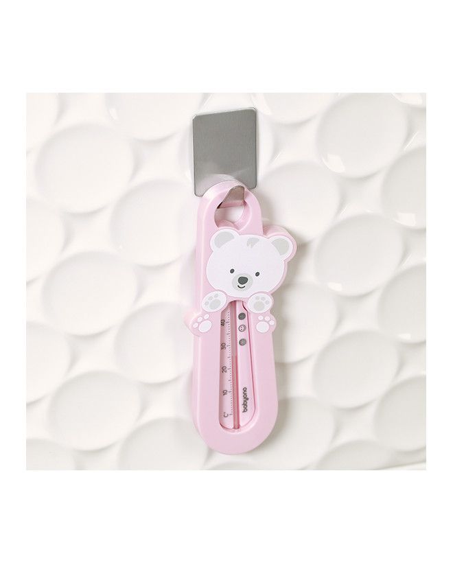 BabyOno Termometr do wody różowy Take Care