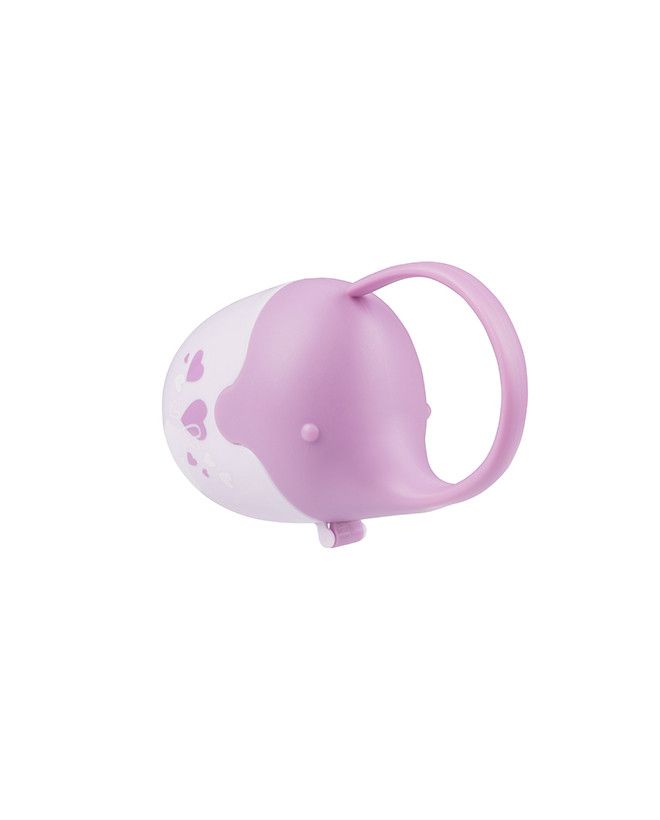 BabyOno Pojemnik na smoczek Słonik fioletowy Take Care