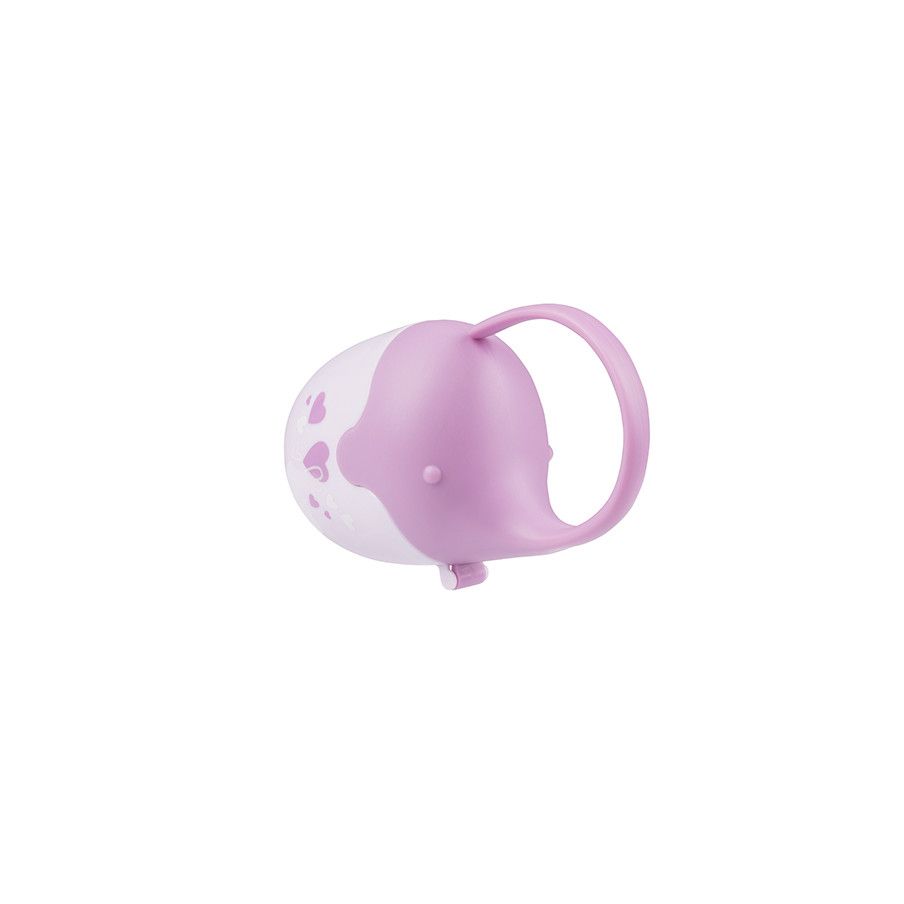 BabyOno Pojemnik na smoczek Słonik fioletowy Take Care