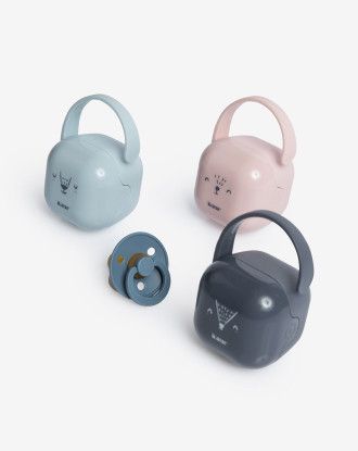 Minene Pojemnik na smoczek grey