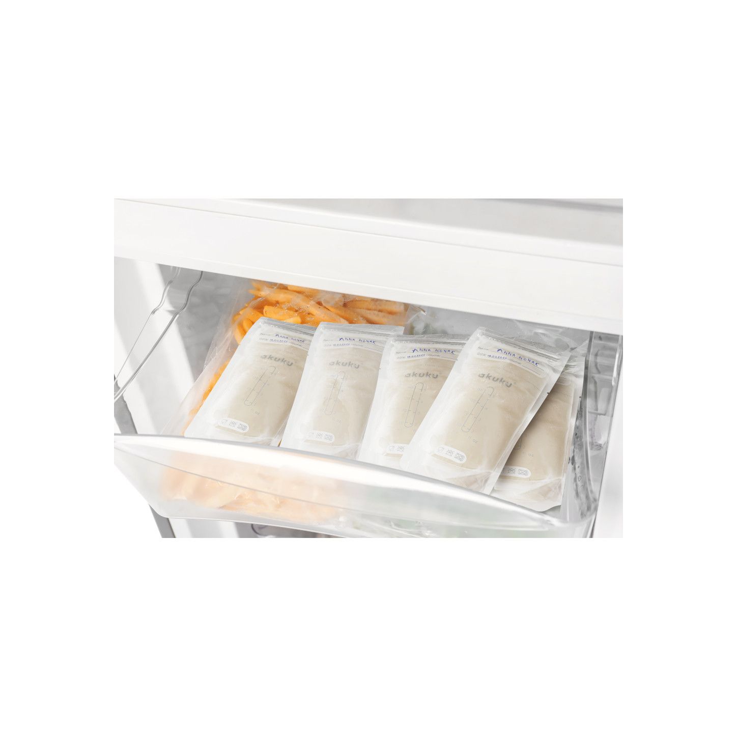 Akuku Sterylne woreczki do przechowywania pokarmu 150 ml