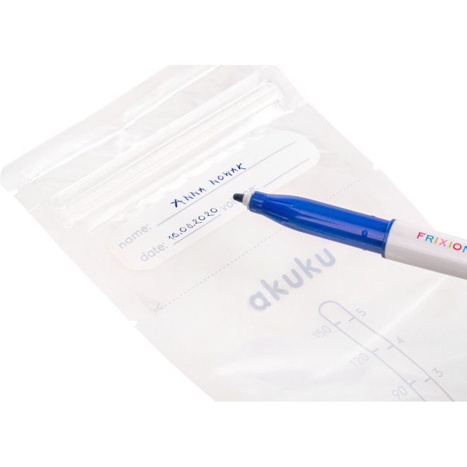 Sterylne woreczki do przechowywania pokarmu 150 ml