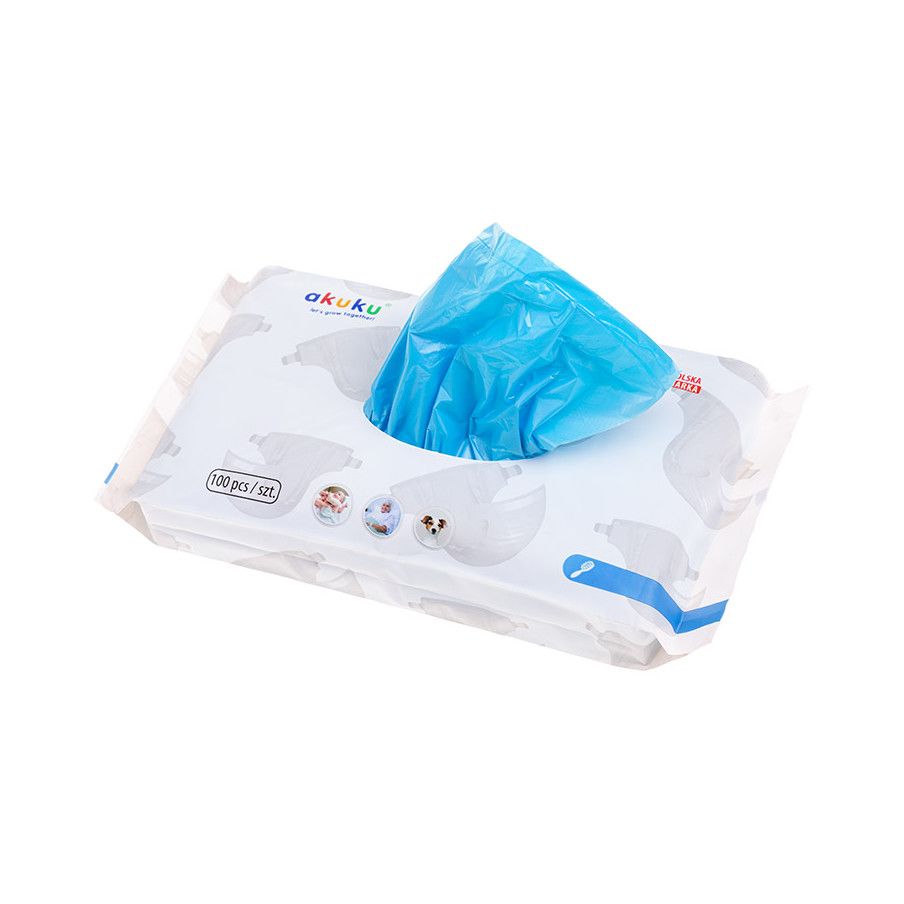 Akuku Pachnące woreczki na zużyte pieluszki