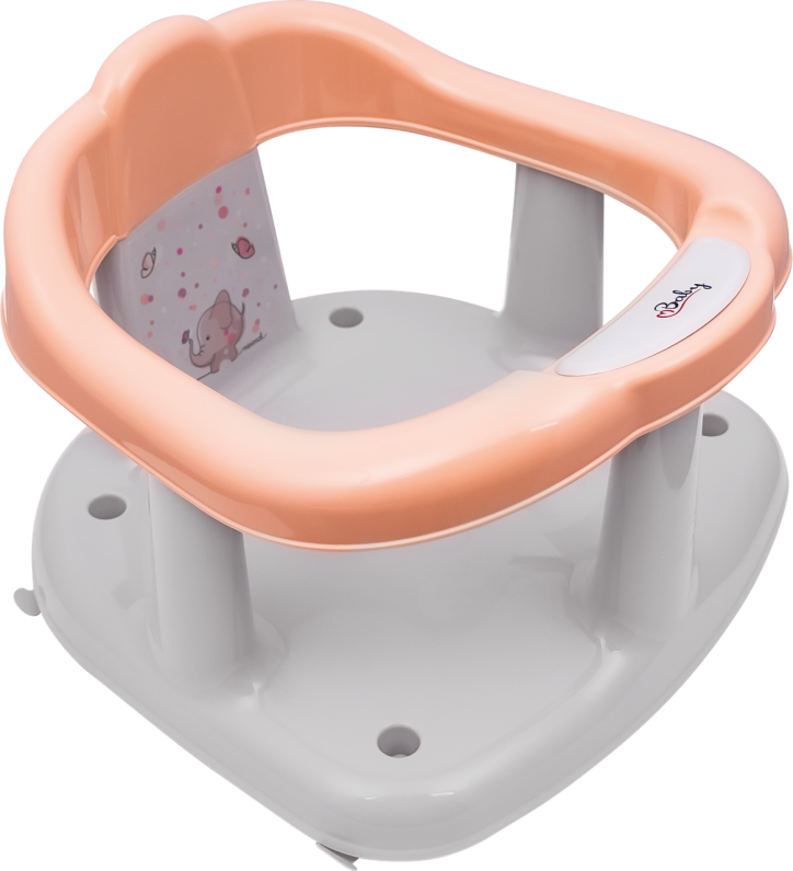 Maltex Fotelik Krzesełko do kąpieli Panda Brzoskwiniowy Róż