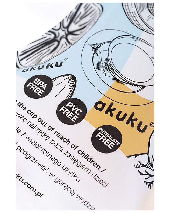 Saszetki wielorazowe na pokarm