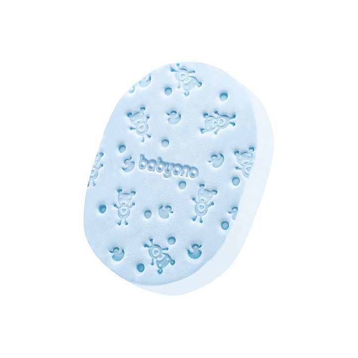 BabyOno Delikatna gąbka do kąpieli zielona Take Care