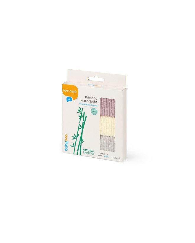 Bo Ręczniki bambusowe-myjki bambusowe Natural Bamboo