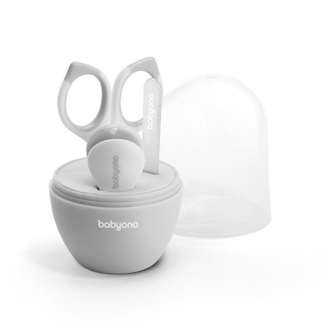 Bo Zestaw do pielęgnacji paznokci dla dzieci i niemowląt Szary Take Care