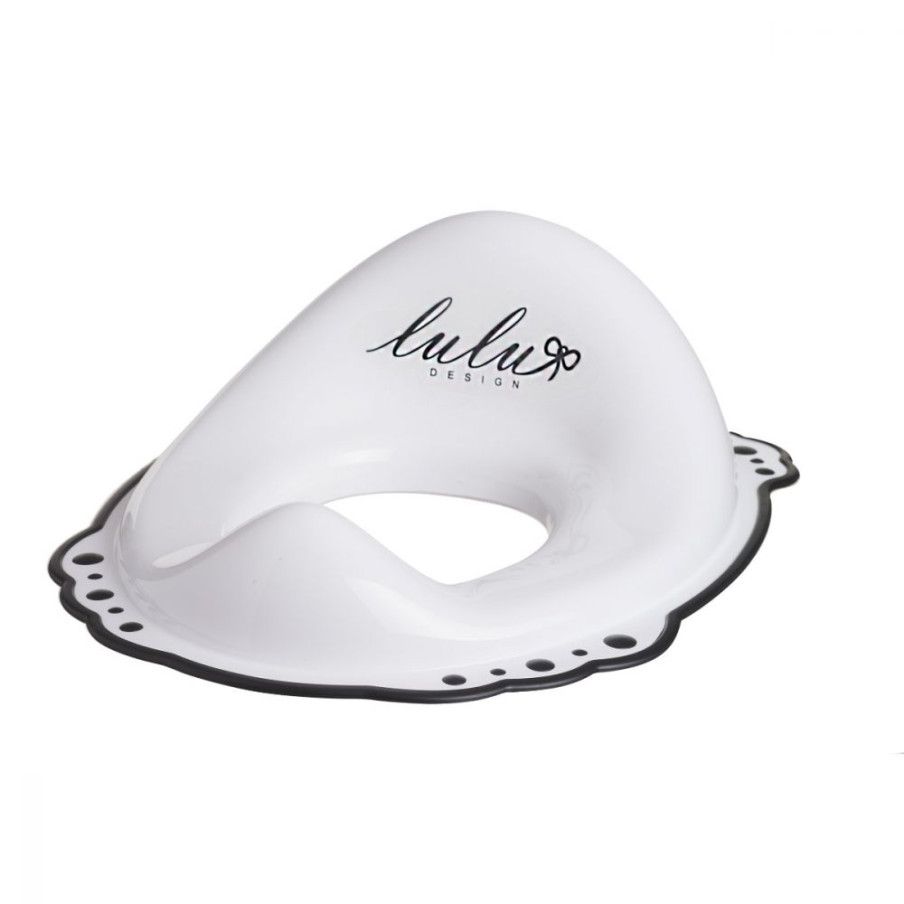 Nakładka na sedes Lulu biało czarna
