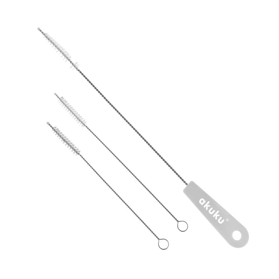 Akuku Szczotka do czyszczenia słomek i rurek