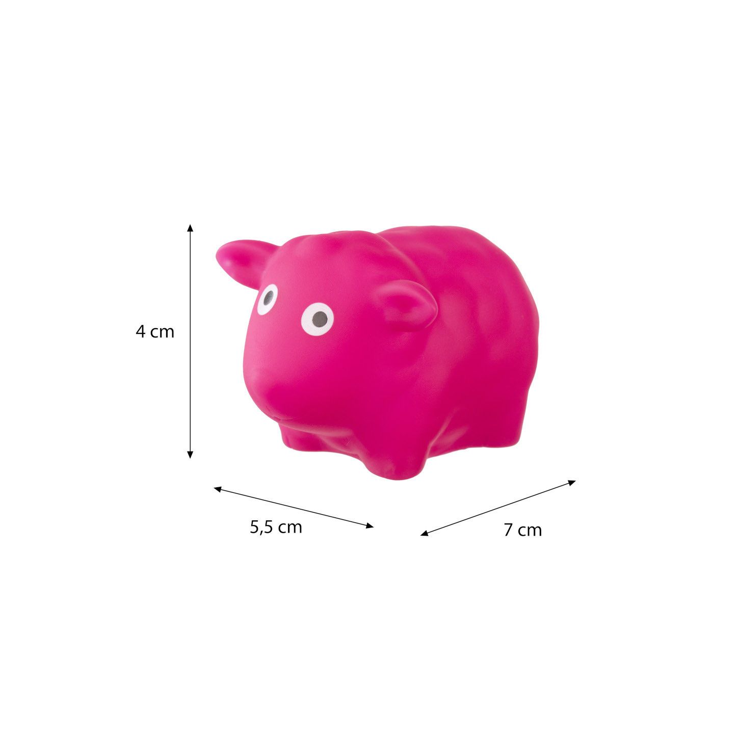 Akuku Zabawki kąpielowe Farma 4 szt