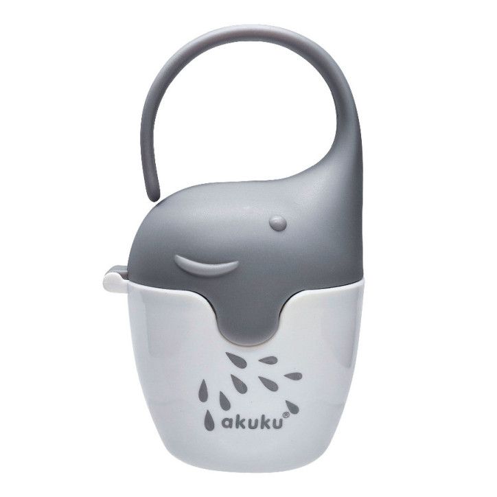 Akuku Pojemnik na smoczek słonik