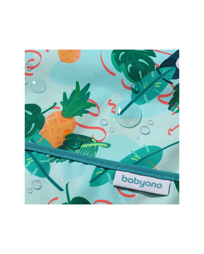 Śliniak z długim rękawem Floral