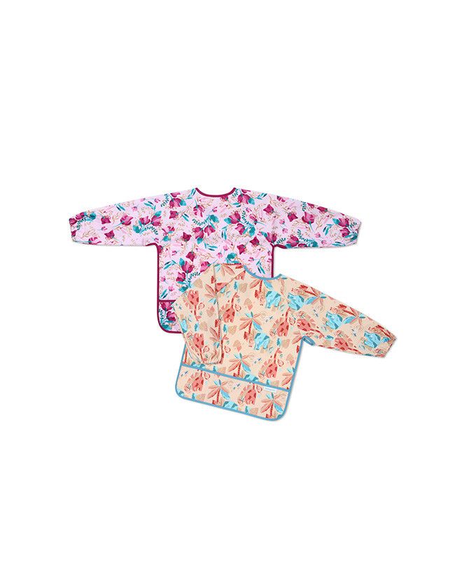 Śliniak z długim rękawem Floral